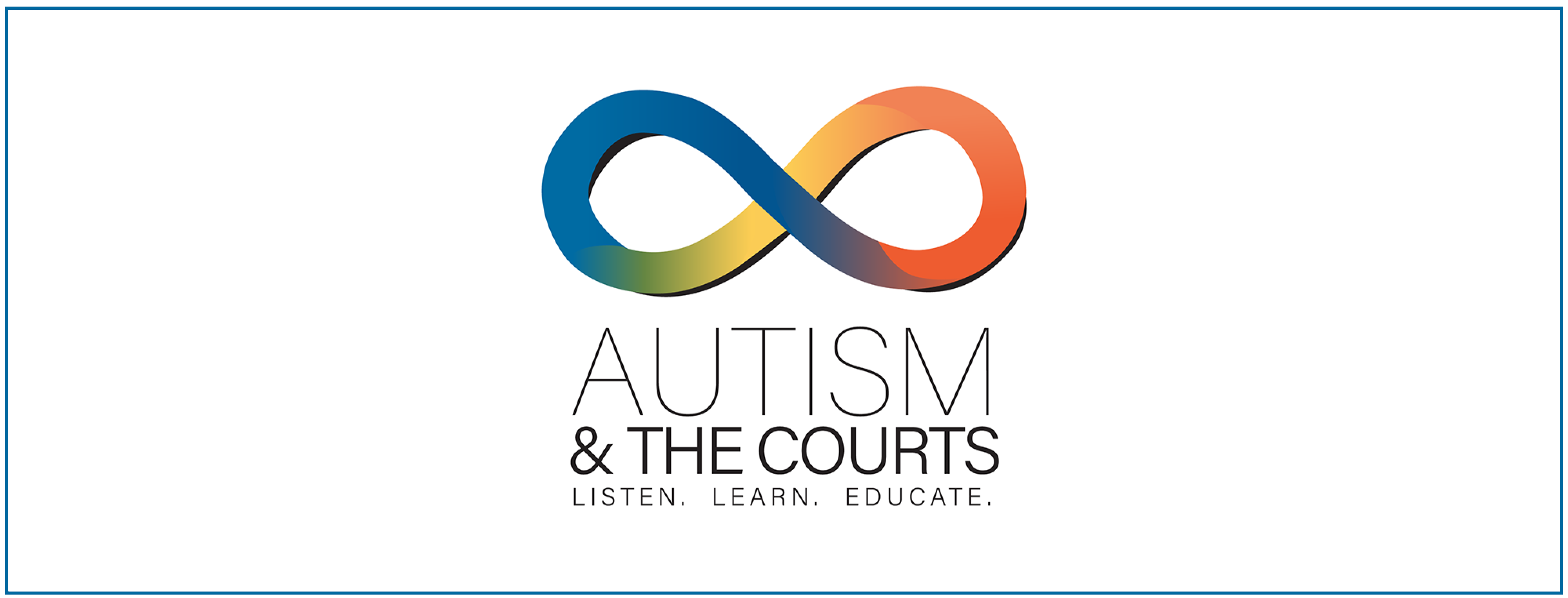 Logo: Autism and the Courts program